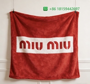 Miumiu Throw Blankets